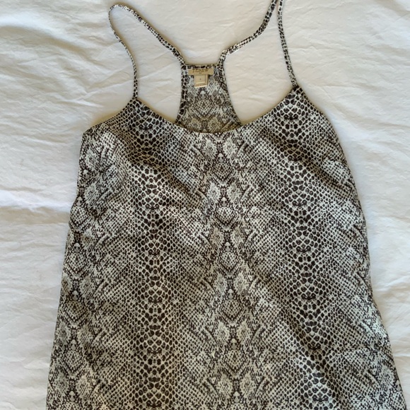 J. Crew Snakeskin Top - Picture 1 of 4